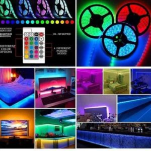 Rgb Led Strip Light with remote control 16 colour